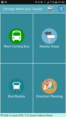 Chicago Bus Tracker (CTA) android App screenshot 9